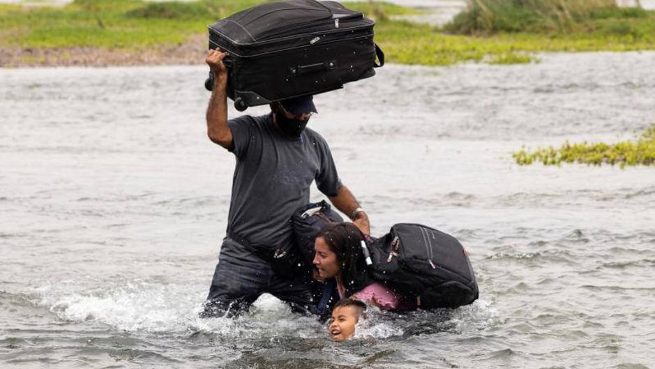 inmigrante en rio grande